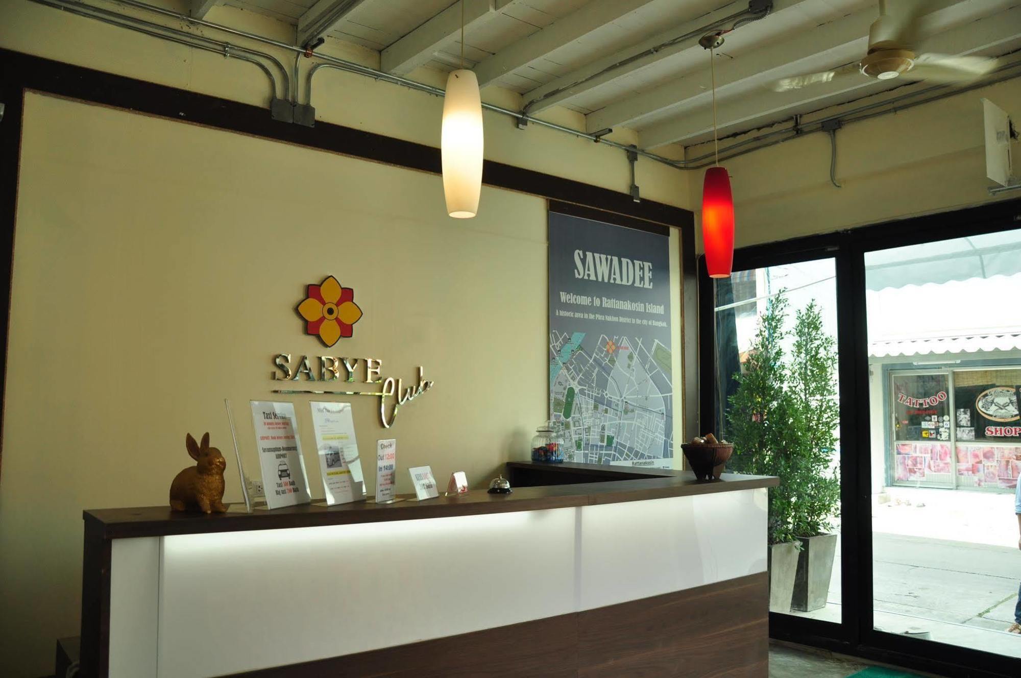 Sabye Club Hostel Bangkok Exteriör bild